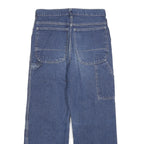 DICKIES Womens Relaxed Straight Denim Medium W27 L25 Wide Leg Cotton Blend Jeans