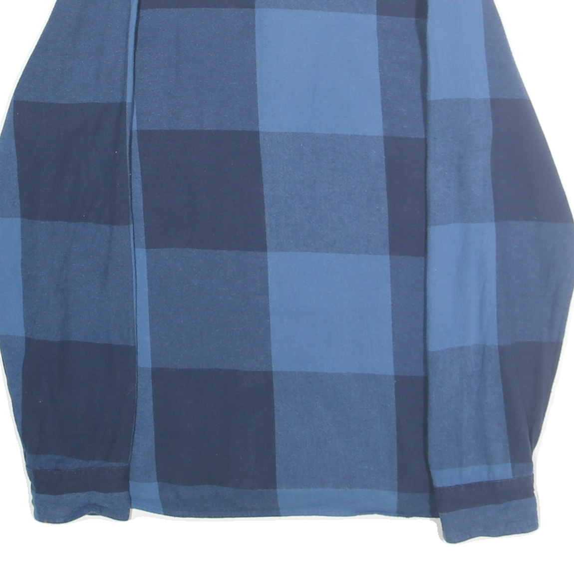 LEVI'S Mens Blue Check Shirt M Casual Pattern Button Front Comfortable Cotton