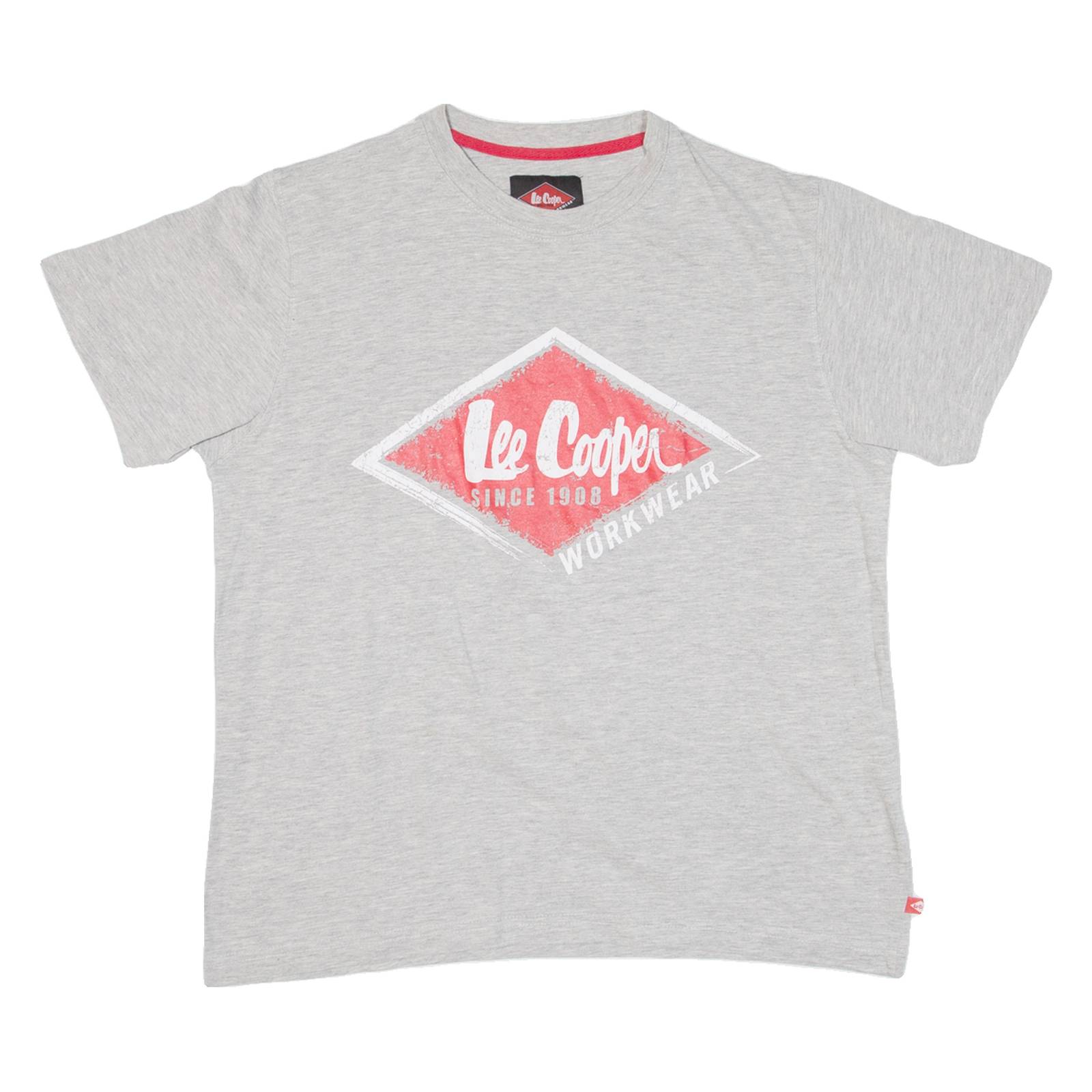 LEE COOPER Womens T-Shirt Grey L