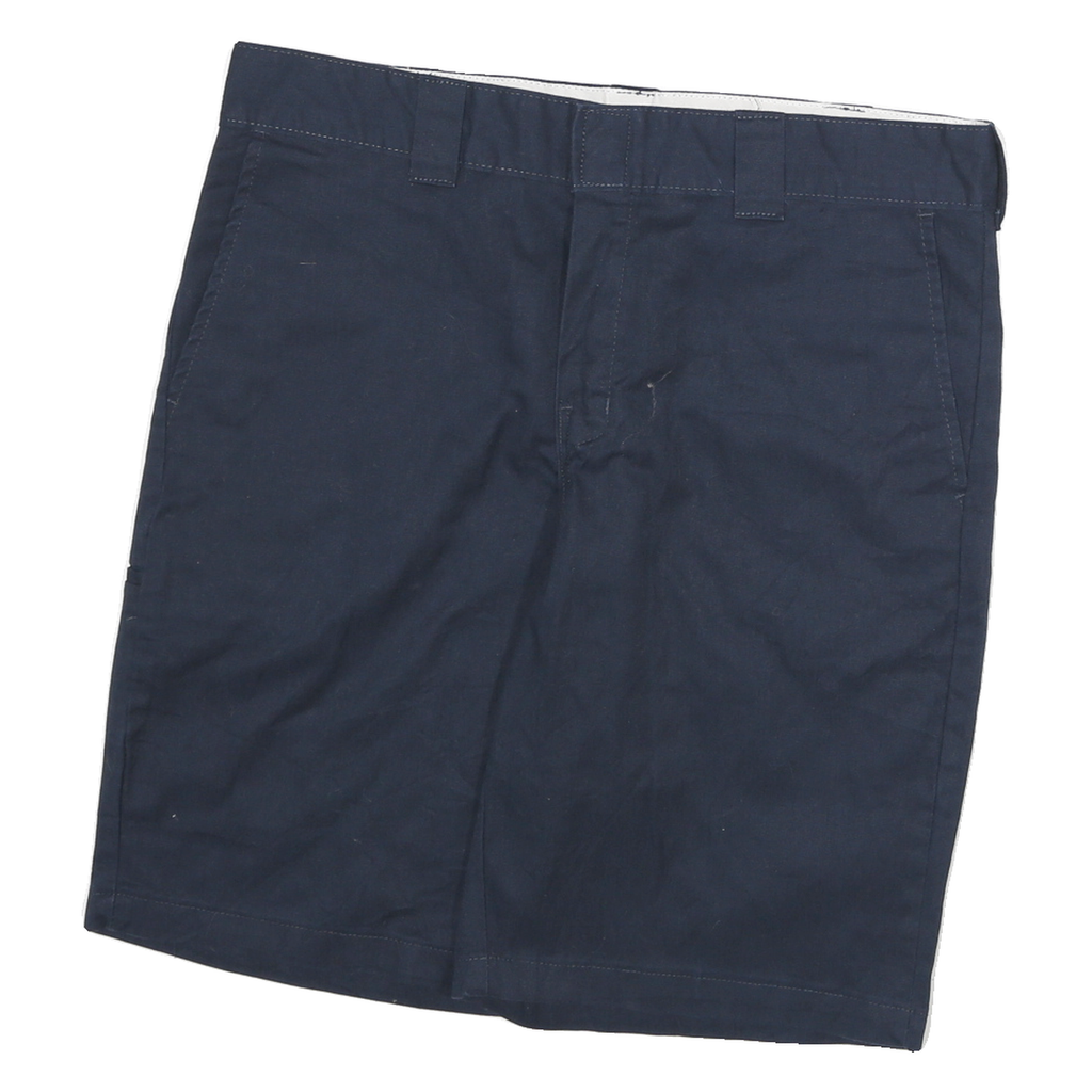 DICKIES Mens Shorts Navy Blue Casual XL W34 Workwear Durable Cotton Blend