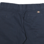 DICKIES Mens Shorts Navy Blue Casual XL W34 Workwear Durable Cotton Blend