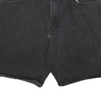 WRANGLER Mens Black Denim Shorts 2XL W40 Classic Fit Cotton Casual