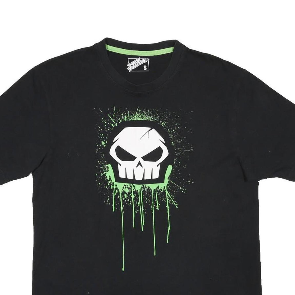 NO FEAR Mens Black S Graphic T-Shirt Short Sleeve Crew Neck Cotton Casual