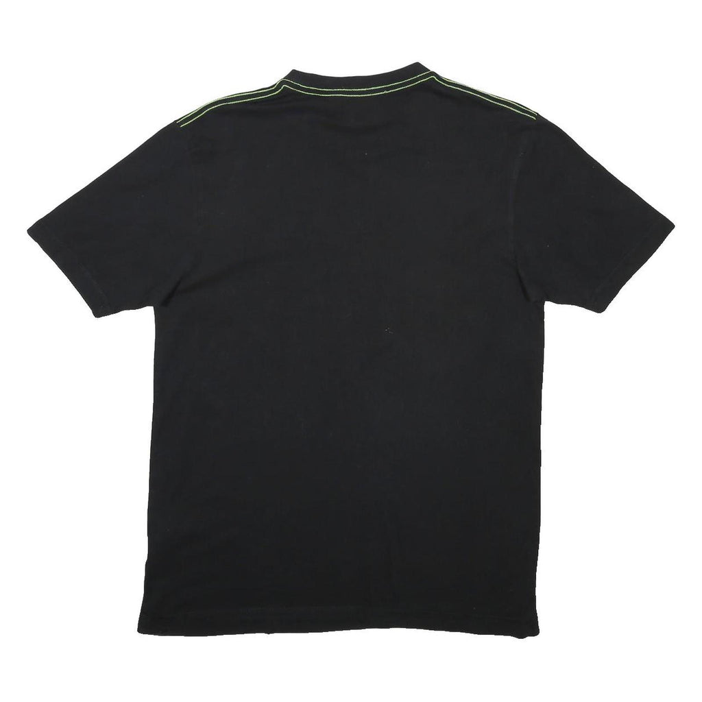 NO FEAR Mens Black S Graphic T-Shirt Short Sleeve Crew Neck Cotton Casual