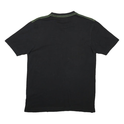 NO FEAR Mens Black S Graphic T-Shirt Short Sleeve Crew Neck Cotton Casual