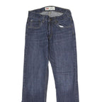 LEVI'S 505 Mens Jeans Blue Regular Straight Denim Medium W26 L26 Classic Fit Zip