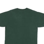 CHAMPION Mens Green Lacrosse Graphic T-Shirt M Short Sleeve Crew Neck Cotton