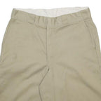 DICKIES Mens Shorts Beige Casual M W34 Workwear Cotton Blend Relaxed Fit