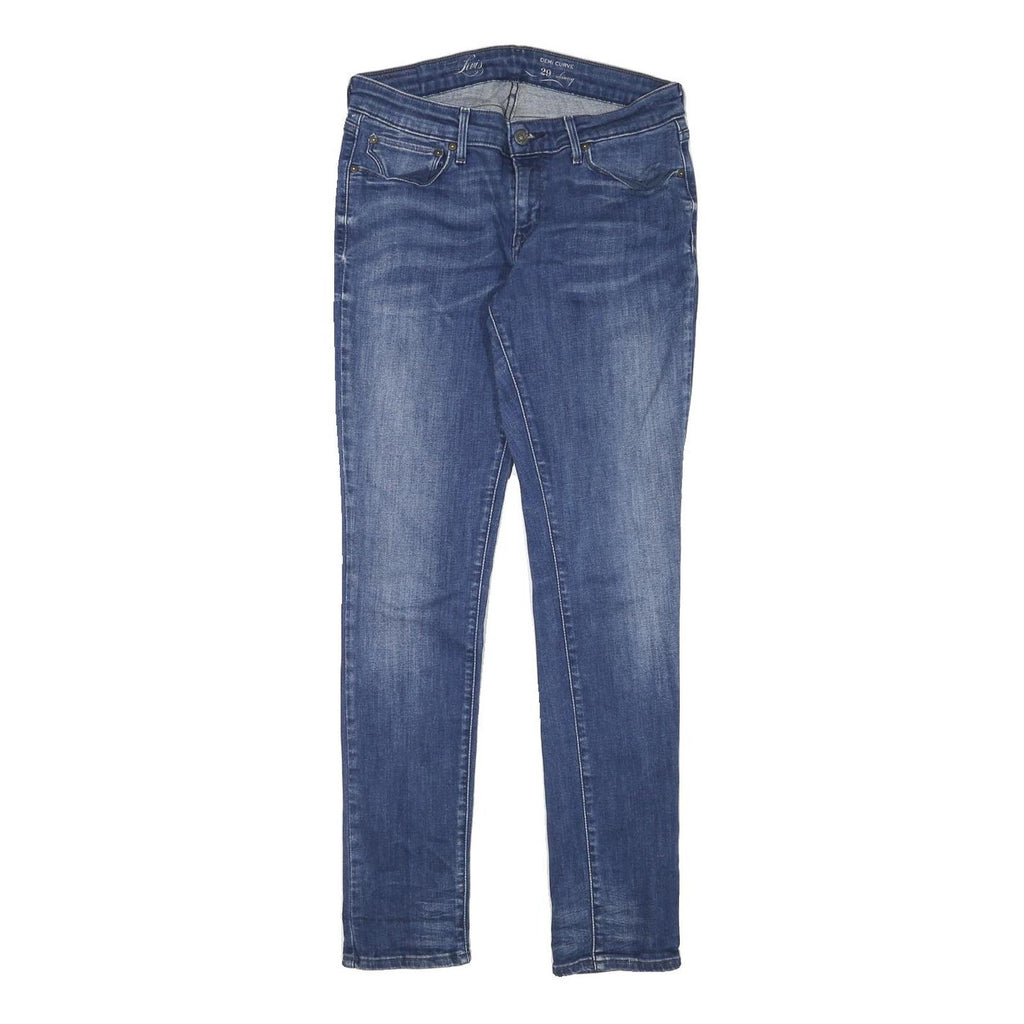 LEVI'S Womens Denim Slim Skinny Jeans Blue Denim W28 L30 Classic Cotton Blend
