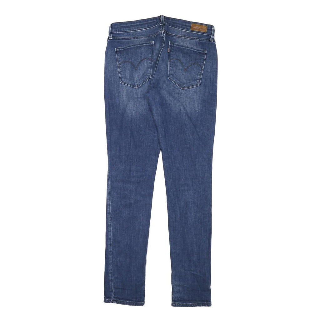 LEVI'S Womens Denim Slim Skinny Jeans Blue Denim W28 L30 Classic Cotton Blend