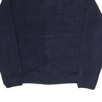 NAUTICA Mens Navy Blue Polyester Jacket L Zip Plain Casual Outdoor