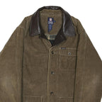 CHAPS RALPH LAUREN Mens Brown & Dark Brown Corduroy Button Jacket XL Cotton