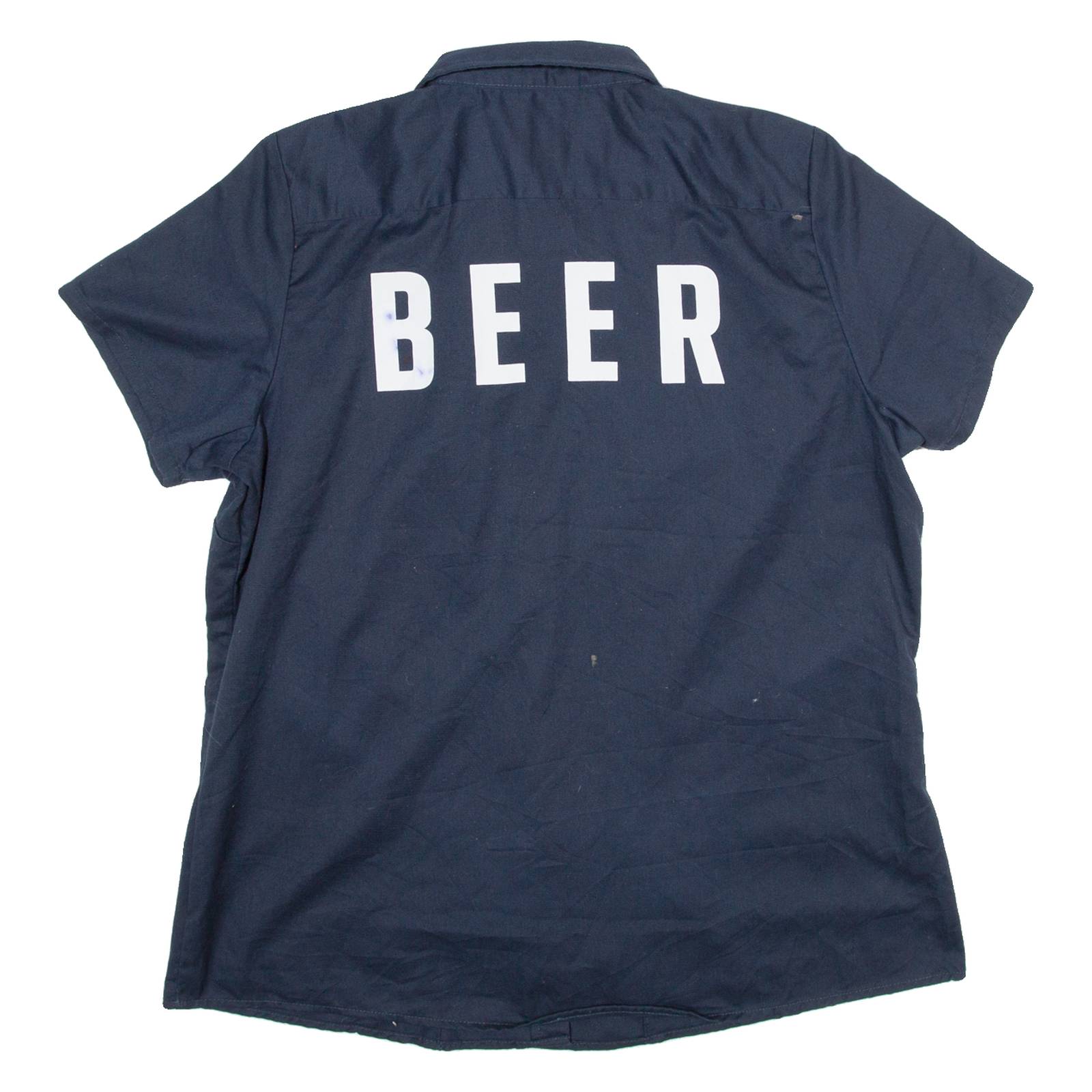 DICKIES Womens Worker Shirt Blue XL
