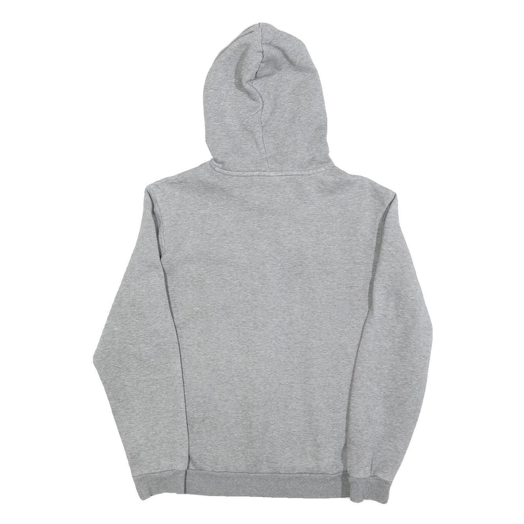 PUMA Mens Grey Hoodie S Cotton Blend Pullover Sweatshirt Sports Casual