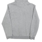 PUMA Mens Grey Hoodie S Cotton Blend Pullover Sweatshirt Sports Casual