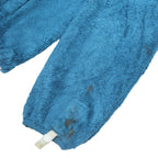 THE NORTH FACE Womens Blue Jacket M Polyester Fleece Zip Outdoor Casual Warm