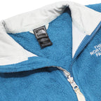 THE NORTH FACE Womens Blue Jacket M Polyester Fleece Zip Outdoor Casual Warm