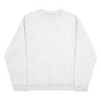 MEKE INC Mens Grey Sweatshirt Crew Neck S U.S. Air Force Logo Cotton Blend