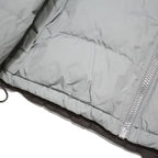 HELLY HANSEN Womens Grey & Black Puffer Jacket L Polyester Blend Warm Outdoor