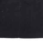 TOMMY HILFIGER Womens Black Mini Cotton Blend Skirt UK 10 Classic Pre Loved