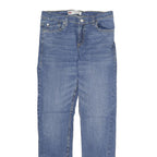 LEVI'S 502 Womens Jeans Blue Regular Straight Denim Medium W30 L32 Classic Fit