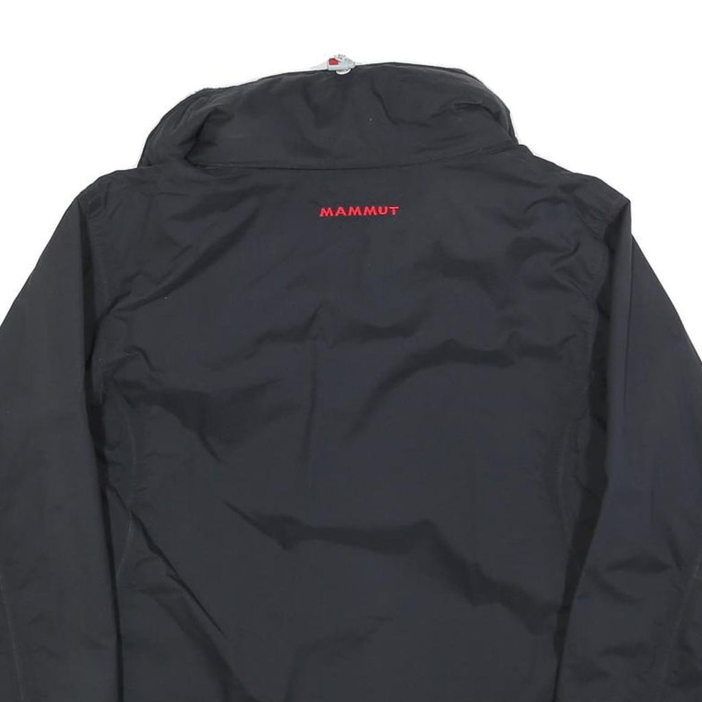 MAMMUT Womens Black Polyester Blend Jacket XS Drytech Zip Outdoor Waterproof