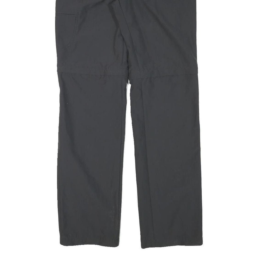 HIGH COLORADO Womens Polyester Blend Black Regular Fit Straight Trousers W29 L33