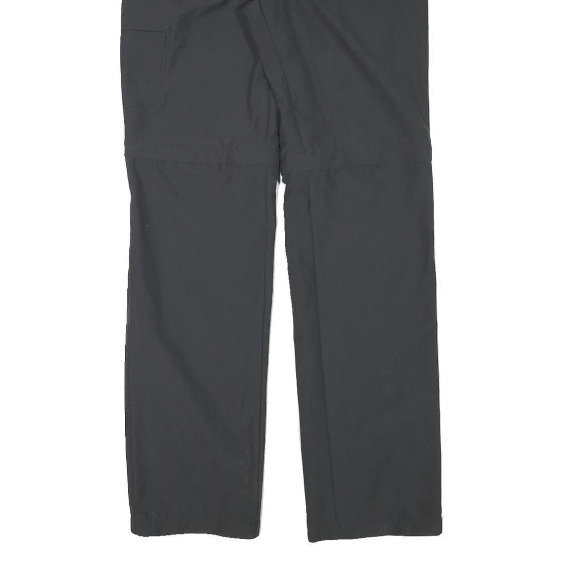 HIGH COLORADO Womens Polyester Blend Black Regular Fit Straight Trousers W29 L33