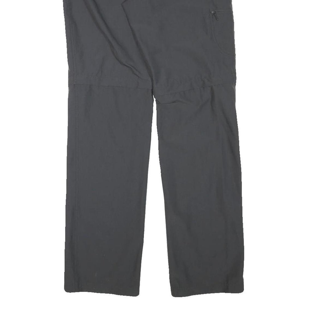 HIGH COLORADO Womens Polyester Blend Black Regular Fit Straight Trousers W29 L33