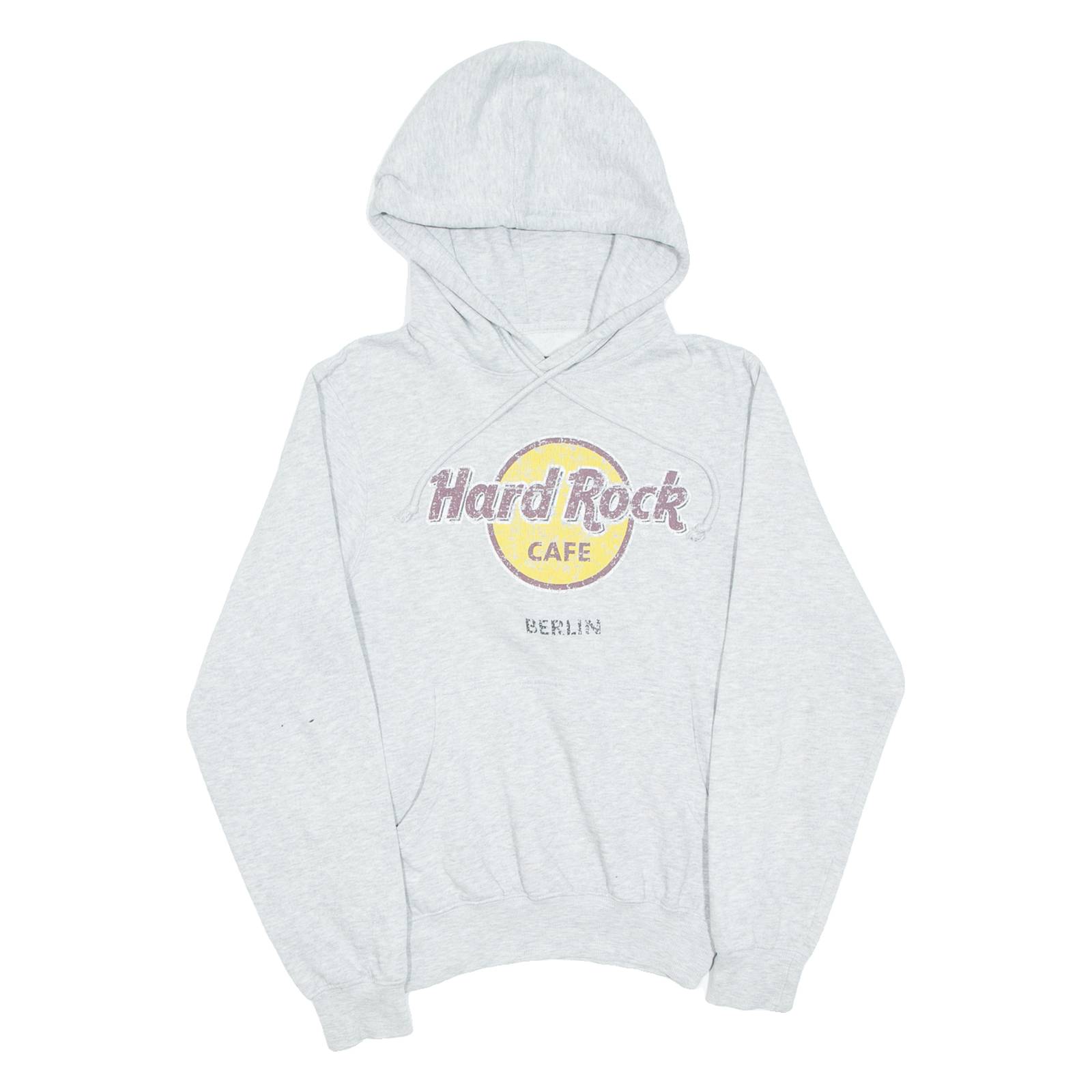 HARD ROCK CAFE Berlin Mens Grey Hoodie S