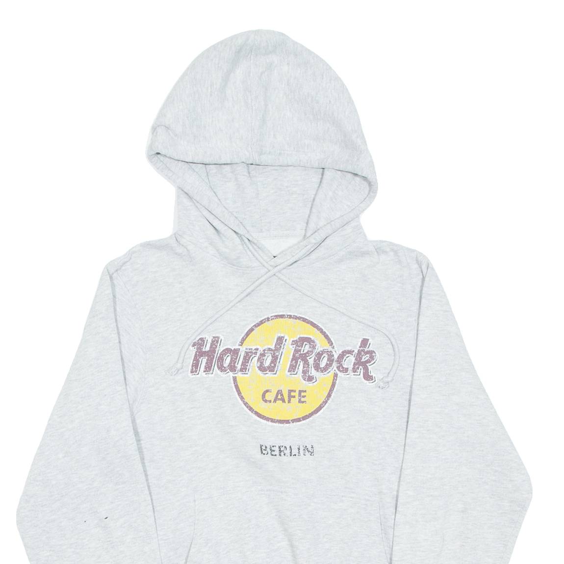 HARD ROCK CAFE Berlin Mens Grey Hoodie S