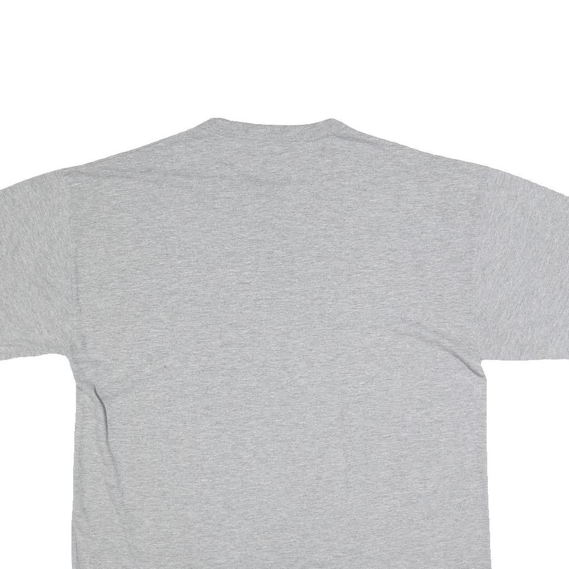 RUSSELL ATHLETIC Mens Grey Seattle University Graphic T-Shirt L Crew Neck Short