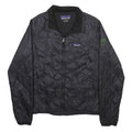 PATAGONIA Womens Black Jacket M Polyester Blend Quilted Outdoor Zip