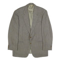 MONTENEGRO Mens Grey Wool Tailored Jacket XL Woven Button Up Classic Formal