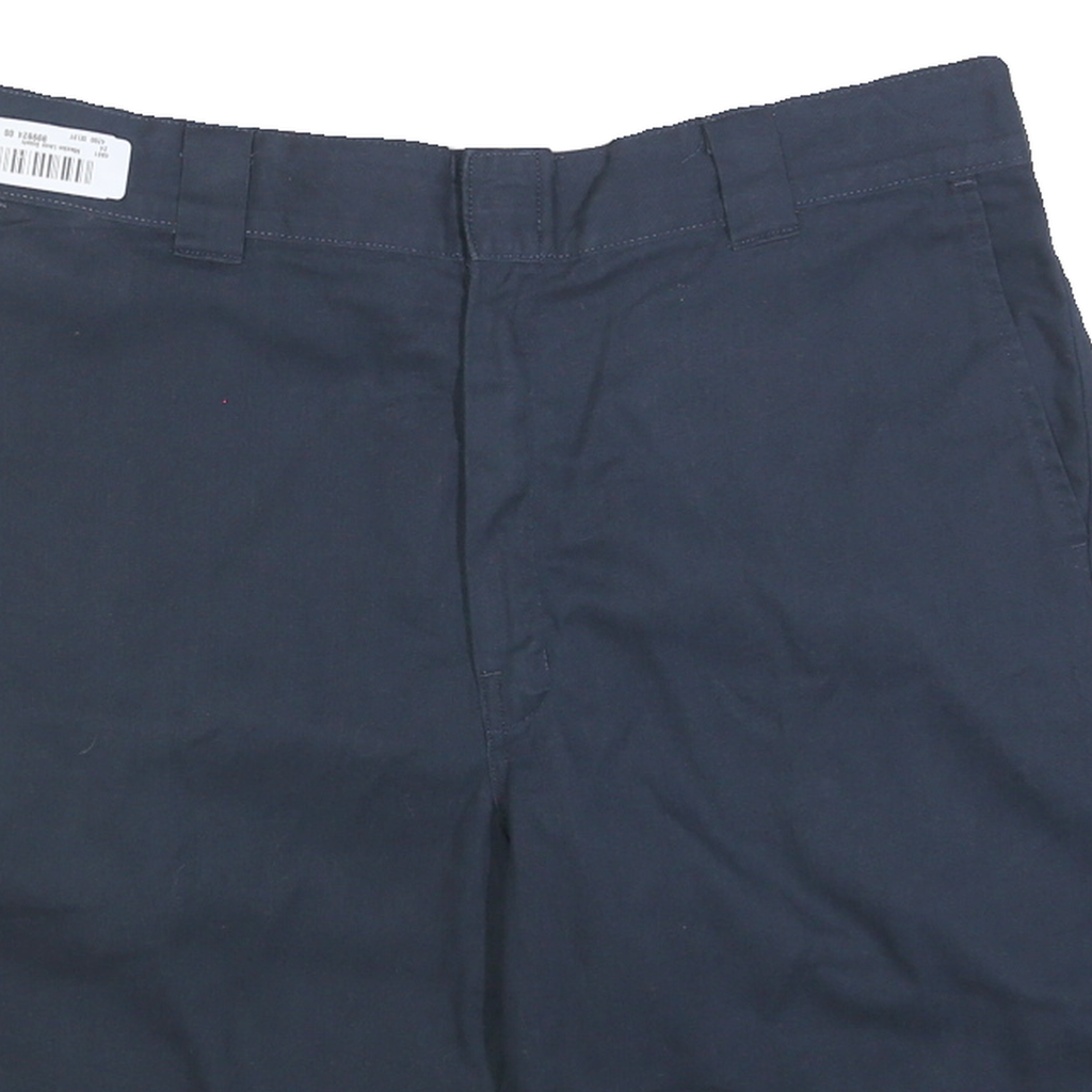 DICKIES Mens Shorts Navy Blue Casual L W36 Workwear Cotton Blend Comfortable