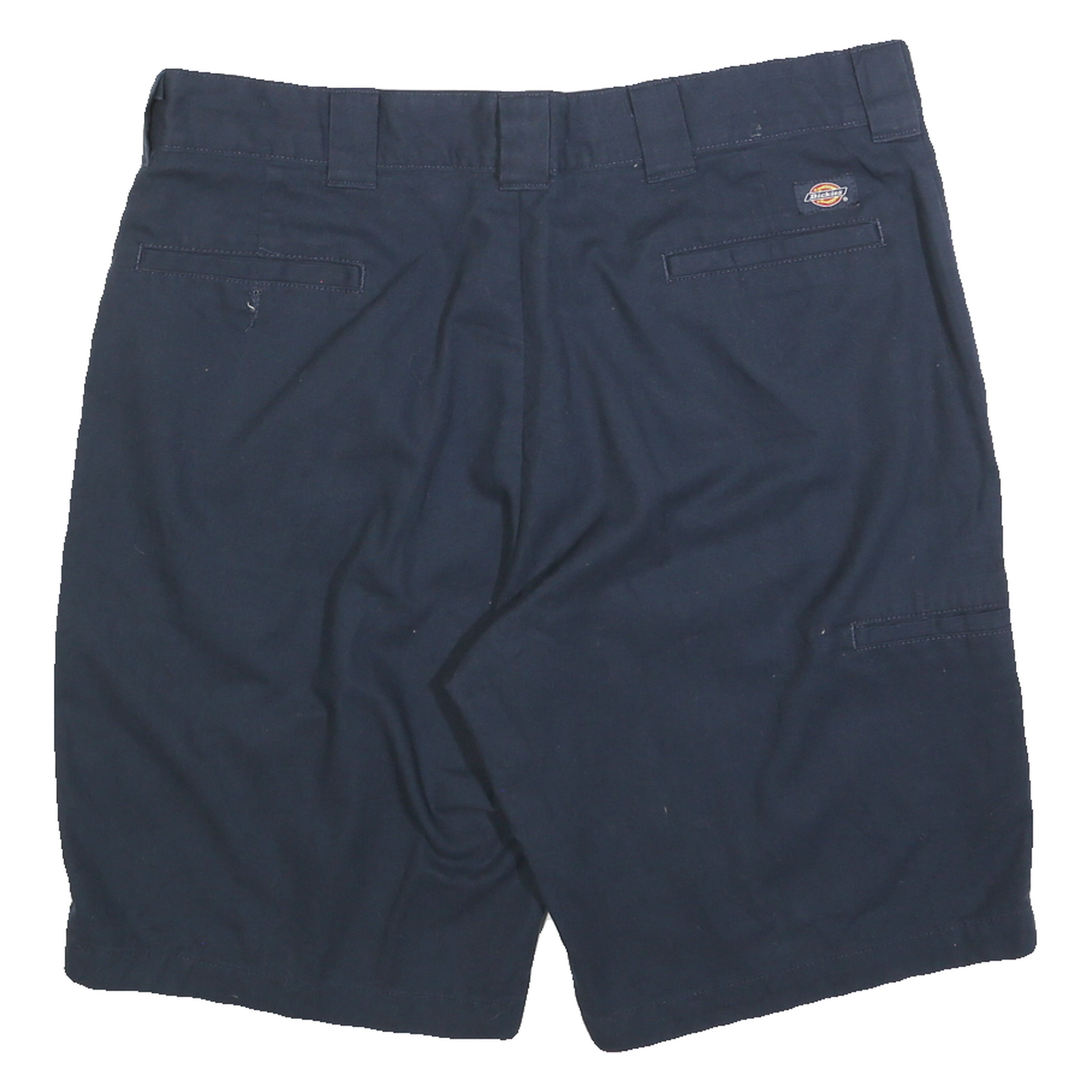 DICKIES Mens Shorts Navy Blue Casual L W36 Workwear Cotton Blend Comfortable