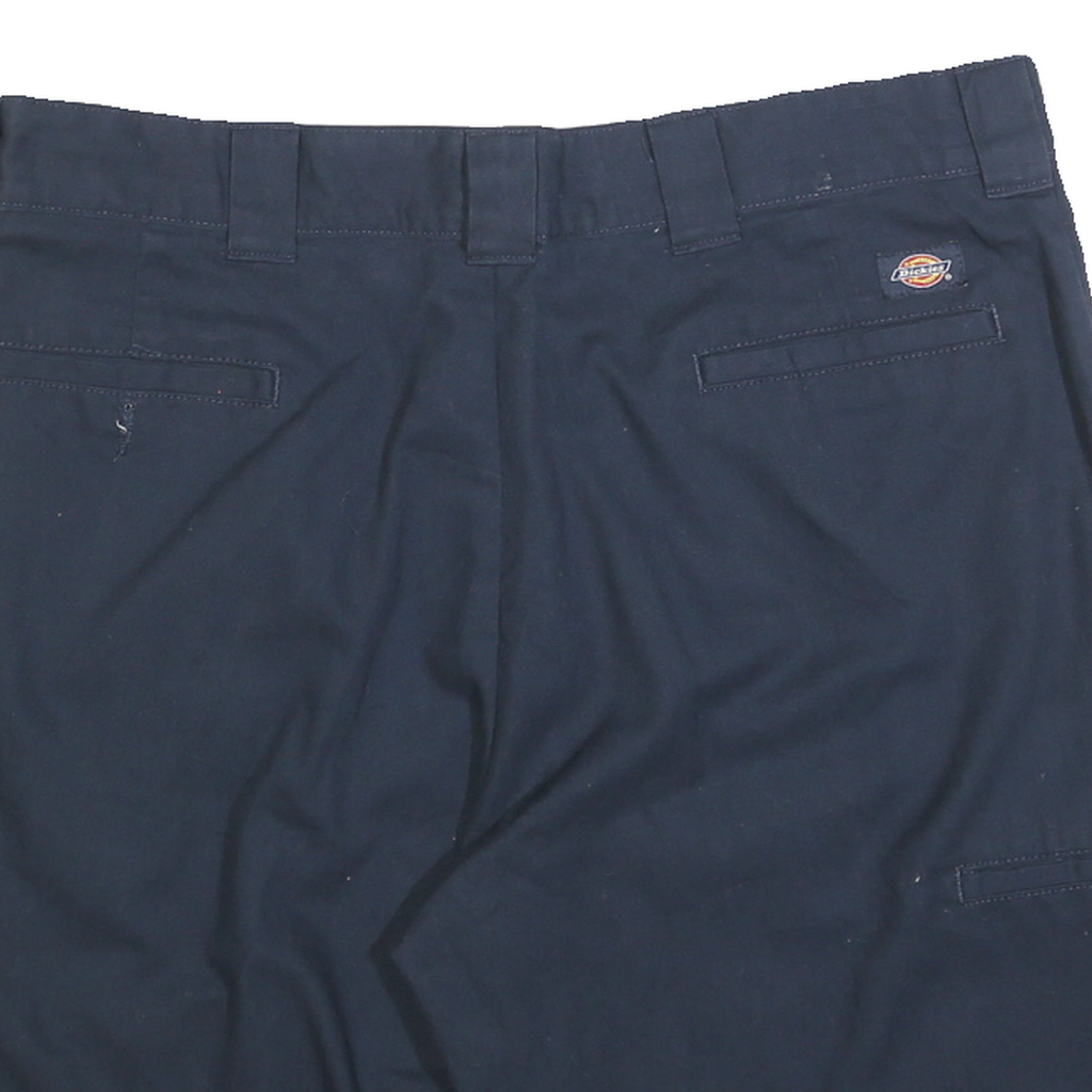 DICKIES Mens Shorts Navy Blue Casual L W36 Workwear Cotton Blend Comfortable