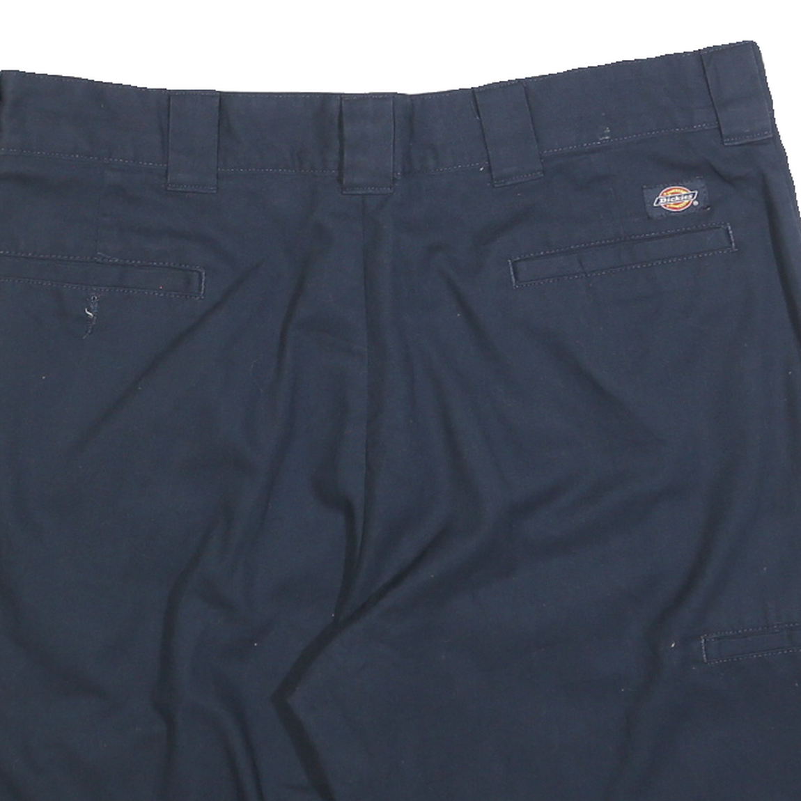 DICKIES Mens Shorts Navy Blue Casual L W36 Workwear Cotton Blend Comfortable