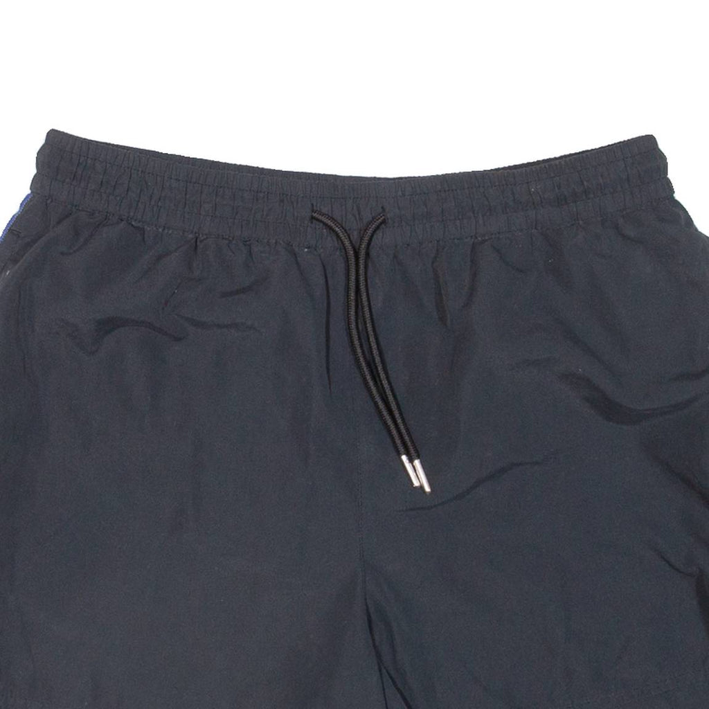 KANGOL Mesh Lining Mens Swimming Shorts Black Relaxed M W30