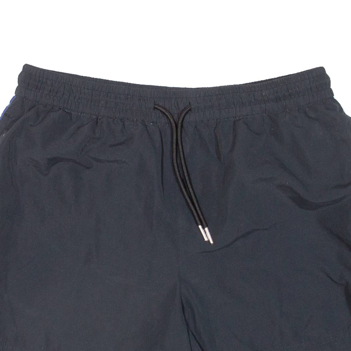 KANGOL Mesh Lining Mens Swimming Shorts Black Relaxed M W30