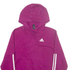 ADIDAS Womens Purple Hoodie XS