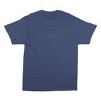 PORT & COMPANY Mens Blue YMCA Basketball Graphic T-Shirt L Short Sleeve Crew