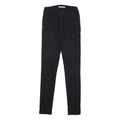 LEVI'S 711 Womens Slim Skinny Denim Black W25 L32 Stretch Cotton Blend Zip