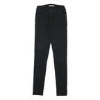LEVI'S 711 Womens Slim Skinny Denim Black W25 L32 Stretch Cotton Blend Zip