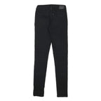 LEVI'S 711 Womens Slim Skinny Denim Black W25 L32 Stretch Cotton Blend Zip