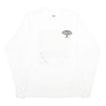 MURINA'S BEST Mens White XL Long Sleeve Crew Neck Wellness Print T-Shirt