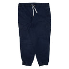 TOMMY HILFIGER Cargo Womens Trousers Blue Regular Tapered W35 L24