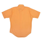 BELGRAVE SQUARE Mens Plain Shirt Orange L