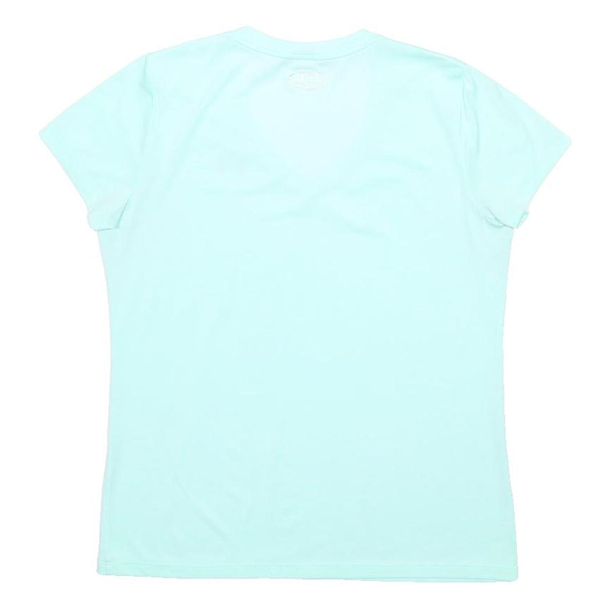 UNDER ARMOUR Womens Blue V-Neck Short Sleeve T-Shirt M Performance Activewear