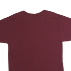 JERZEES Mens Maroon Property Of Buckingham Charter Knights Graphic T-Shirt L